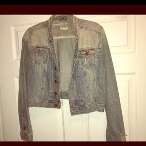 H&M Light Wash Jean Jacket